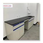 Versatile lab island bench with customizable storage configurations for sale
