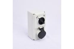 China IP44 32A 4 Pole Mechanical Interlock Switch Socket IEC Standard supplier