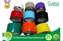 China BOPP Film Coloured Packaging Tape , Water Based Acrylic Adhesive Tape supplier