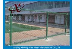 China Custom Green Fence Chain Link , Diamond Wire Mesh Strongly 1.8-4.5mm supplier