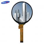 1.6 LCD Round Tft Screen 2 White LED Backlights For Consistent Illumination for sale