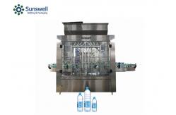 China 500ml Rinsing Filling Capping Machine , Monoblock Liquid Filling Machine Leakage Proof supplier