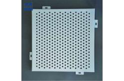 China Customized Aluminium Curtain Wall Punched Plate Cladding Facade supplier