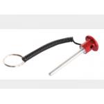 Small Red Colour Cap of  Alloy Weight Machine Pins / Gym Equipment Weight Pins for sale