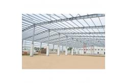 China Customized Galvanized Prefabricated Steel Structure Building with Strength Bolt Connection supplier