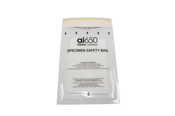 Clear 95kPa Bags With Handle Tear Resistance Customizable