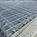Q325 Steel Bar Grating Galvanized Drainage Iron Cover Drainage Ditch Floor for sale