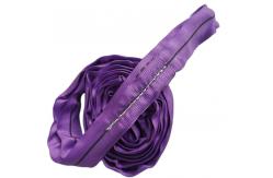 China Custom Polyester Lifting Sling 1T Endless Polyester Round Sling Multiple Fiber Construction supplier