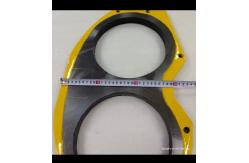 China Double Alloy Putzmeister Concrete Pump Wear Plate 561651 supplier
