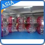 Exciting Half Transparent Inflatable Bubble Ball Suit For Football Soccer Game for sale