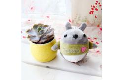 China Cotton Material Mini Totoro Plush , Three Dimensional Totoro Stuffed Toy supplier