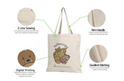 China 15oz Snap Button X Stitched Canvas Cotton Tote Bag supplier