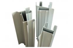 China Popular Aluminum Window Profiles / Powder Coating White Aluminum Window Frame Profile supplier