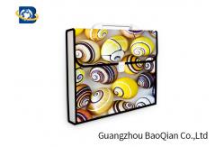 China Lenticular Plastic Envelope Folder , Expanding Document Folder 3D UV Printing supplier