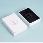 AI Paper White Cardboard Gift Boxes With Lids EVA Insert for sale