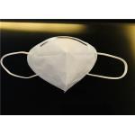 Fliud Resistant N95 Carbon Filter Mask , High Filtration White Surgical Mask for sale