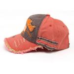 6 Panel Female Denim Baseball Cap Adjustable Strap At Back For Daily Decoration for sale