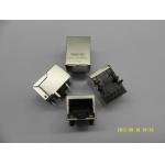 Side Entry Single Port 10/100baseT RJ45 with transformer , UTP RJ45 8P8C female Jack for sale