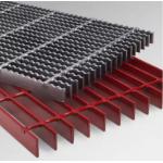 1 Inch Bar Spacing Aluminum Grating with Bright Anodized Finish for sale