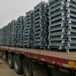 Supermarket 50*100mm Mesh 6.0mm Wire Metal Storage Cages for sale