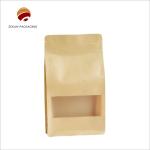 Gravure Printed Stand Up Kraft Paper Packaging Bag for sale
