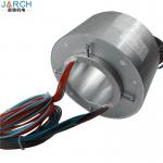 Rotary Joint 80A High Current Slip Ring , Customized Carbon 4 Wire Slip Ring
