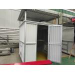 Ventilate Precast Corrugated Prefab Steel Box For Temporary Storage Goods Color Customizable for sale