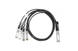 China 40G Passive QSFP+ TO 4×SFP+ Direct Attach Cable 10m Distance supplier