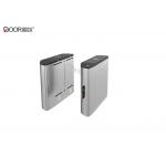 High End Access Control Acrylic Flap Barrier Gate Rs485 Communication for sale