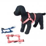 Pink Polyester Paw Print Pet Smart Harness for sale