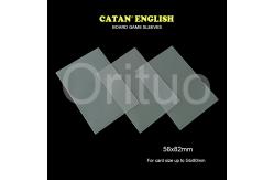 China Game Catan Matte Sleeves Cpp Front Clear Catan Card Protectors supplier