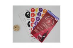 China Self Adhesive Red Glossy Food And Beverage Labels custom food labels stickers supplier