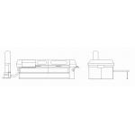 Manual Feeding Book Making Machine Package Machinery With Three Working Heads