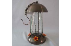China Customized SGS Cast Iron Wall Mounted Metal Bird Feeder Beautiful Cute supplier