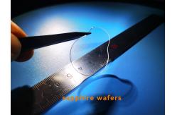 China Monocrystalline Synthetic Sapphire Optical Windows Glass DSP Customized supplier