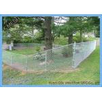 Galfan Coated Steel Chain Link Security Fence 3ft 5mm Wire Diameter