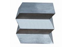 China X Ray Single / Double Herringbone Lead Shielding Bricks Customized supplier