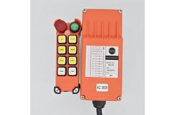 China 12 Volt 500m Industrial Crane Remote Control 8 Single Speed Buttons supplier