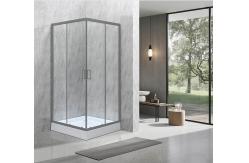 China Sliding Opening European Shower Enclosure With Alum Frame supplier