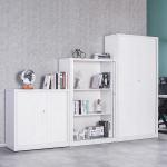 Mail Packing Tambour Door Cabinet Rolling Door Cupboard Steel File Cabinet for sale
