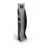 Retail Store Glove Display Stand Peg Display Stand With LCD Screen for sale