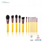 Nylon Hair Travel Makeup Brush Set 12 Pieces Essential Makeup Brushes for sale
