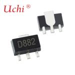 SOT-89 D882 NPN Electronic Transistors Plastic Encapsulate Power Dissipation for sale