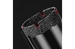 China Used Hand Drill Bit Straight Shank Mounting Brazed Diamond Customized supplier