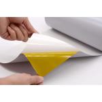 Matte Gray Anti Static Label Material 1 Mil Permanent Adhesive Polyimide With Glassine
