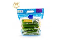 China Ziplockk Perforated Vegetable Packing Bags 1kg Resealable Stand Up Pouch supplier
