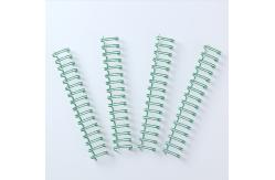 China Consumables Cinch Spiral Binding Wires , Electroplated Hardback Wire Binding supplier