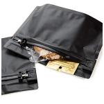 Aluminum Foil Matte Black Plastic Slider k Mylar Bags Childproof Exit Packaging for sale