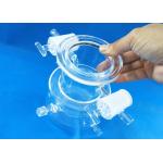 Customized Quartz Lab Glassware Photocatalytic Reactor High Temperature for sale