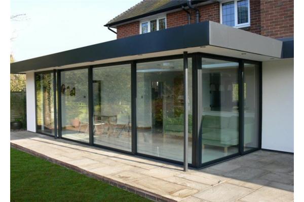 Swing Open Style Home Aluminium Door Profiles With Treatment Polishing